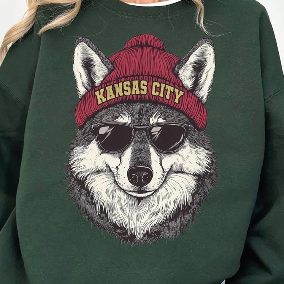 Kansas City Football - Chiefs Fan Sweatshirt – Crew Neck - Picture 1 of 1